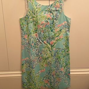 EUC lilly pulitzer floral dress size 8
